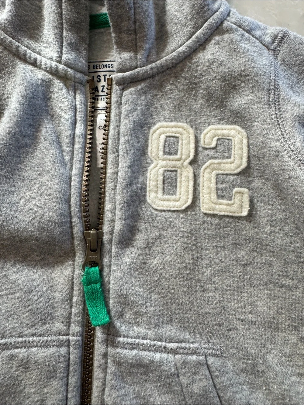 Carter’s Gray Hoodie Sweatshirt Size 3T